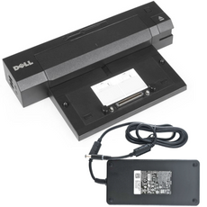 Dell E-Port Plus II Docking Station PR02X E6520 E6420 E6320 E6510 E7440 USB 3.0 +Netzteil 240W