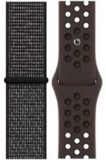 Original Apple Watch Sportband Nike Ironstone/Schwarz + Sport Loop Nike Schwarz 38/40/41 mm