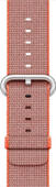 Original Apple Watch Armband gewebtes Nylon Space Orange / Anthrazit 42mm in versiegelter Verpackung