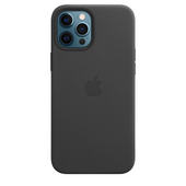 Original Case Apple Leder iPhone 12 Pro Max Schwarz