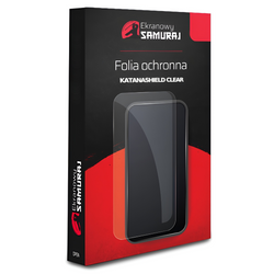 Folia ochronna na telefon Ekranowy Samuraj KatanaShield Clear z usługą montażu