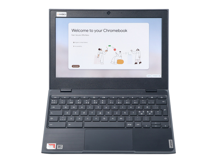 Lenovo Chromebook 100E 2ND AMD A4-9120C 4GB 32GB Flash 1366x768 Chrome OS Klasa A- S/N: MP1XS1ZN