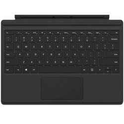 Klawiatura Microsoft Type Cover do Surface Pro 1725 Czarna QWERTY + Naklejki
