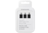 Adapter Samsung EE-GN930 USB Typ-C - Micro-USB Schwarz