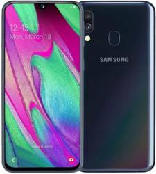 Samsung Galaxy A40 4GB 64GB Schwarz Klasse A- S/N: R58M97S4E7B