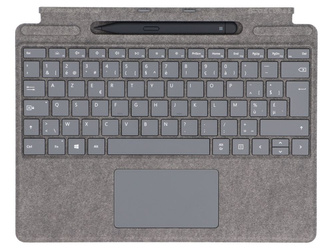 Klawiatura Surface Pro Signature Keyboard do Microsoft Surface Pro 8 / X (Platine) Belgian po zwrocie