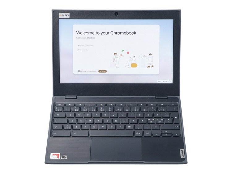 Lenovo Chromebook 100E 2ND AMD A4-9120C 4GB 32GB Flash 1366x768 Chrome OS Klasa A- S/N: MP1XS21N