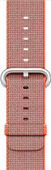 Original Apple Watch Armband gewebtes Nylon Space Orange / Anthrazit 42mm in versiegelter Verpackung