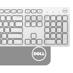 Nowa Klawiatura Dell QuietKey KB216 Biała USB +Naklejki OEM