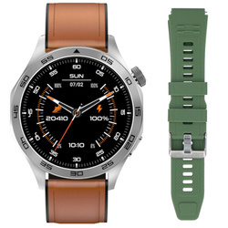 Nowy smartwatch GlacierX Noir + Pasek GX-N244