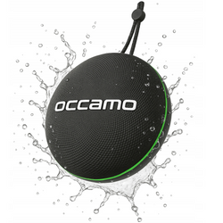 Neuer Tragbarer Bluetooth Lautsprecher Occamo Thunder 10W Wasserdicht IPX7 Schwarz-Grün