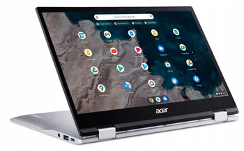 Dotykowy Acer Chromebook R841T S1MN Spin 513 Snapdragon SC7180 8GB 64GB MMC 1920x1080 Chrome OS Klasa A S/N: NXAA5ED00112512A3C7600