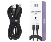 Neues Encore Energy USB-A USB-C Kabel zum Laden und Datenübertragen 200cm