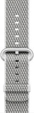 Oryginalny Pasek Apple Watch Woven Nylon White 38mm w zaplombowanym opakowaniu