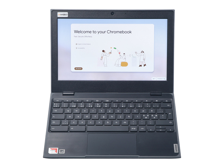 Lenovo Chromebook 100E 2ND AMD A4-9120C 4GB 32GB Flash 1366x768 Chrome OS Klasa A- S/N: MP1XS3LK