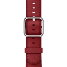 Oryginalny Pasek Apple Watch Classic Buckle Ruby Leather 38mm w zaplombowanym opakowaniu