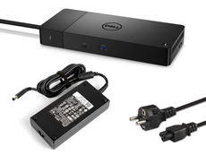 Stacja dokująca DELL Thunderbolt Dock WD22TB4 + Zasilacz Dell 180W + Koniczynka