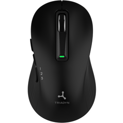Nowa Bezprzewodowa Mysz Biurowa Triadyn EUROPA Bluetooth 2.4 GHz 1600 DPI Czarna