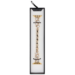 Nowa bransoleta do smartwatcha GlacierX Heart Chain Bracelet Gold do Apple Watch 38/40/41mm Kolor złoty