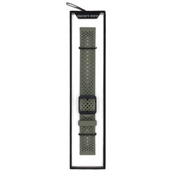 Nowy pasek do smartwatcha GlacierX Silicone Air Dot Ashwood Green Zielony 22mm