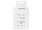 Neu Samsung Combo USB - USB-C + Micro USB Kabel