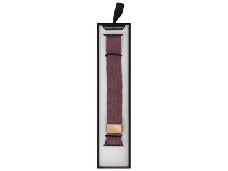 Nowy pasek GlacierX Braided Magnetic Buckle Vintage Mauve do Apple Watch 38/40/41mm Malwowy