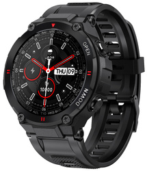 Nowy Smartwatch GlacierX Faron Black GX-FC27