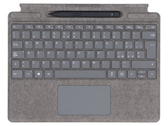 Klawiatura Surface Pro Signature Keyboard do Microsoft Surface Pro 8 / X (Platine) Italian po zwrocie