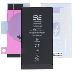 Neue Encore Energy Batterie für Apple iPhone 12 und 12 Pro 616-00644 12,33Wh 3,83V 3220mAh A2479