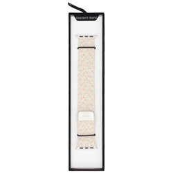 Nowy pasek do smartwatcha GlacierX Braided Magnetic Buckle Vanilla Sprinkle do Apple Watch 38/40/41mm Kremowy z kolorowymi akcentami