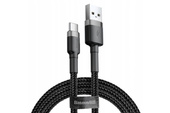 Neu Baseus Cafule USB-C TYPE-C QC 3.0 Kabel 1m Schwarz Grau