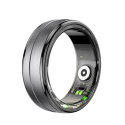 Nowy smartring SR06 Deep Grey, kolor czarny z szarym połyskiem, rozmiar 10 / 23