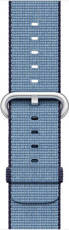 Original Apple Watch Woven Nylon Navy - Tahoe Blue Armband 42mm in versiegelter Verpackung