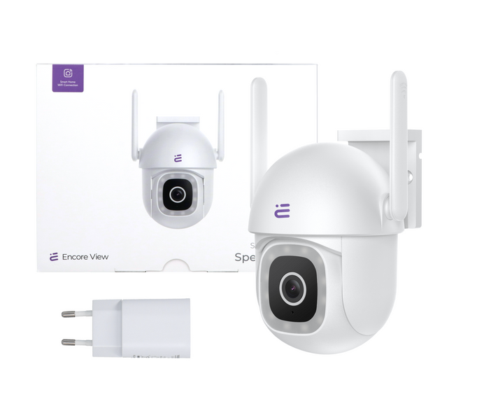 Nowa inteligentna kamera WiFi PTZ 4Mpx FHD Full Color Night Vision IP65 Encore View Spectra 200