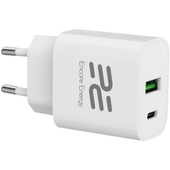 Neues Netzladegerät Encore Energy PD 3.0 Quick Charge 4.0 USB-A USB-C Schnellladegerät 20W