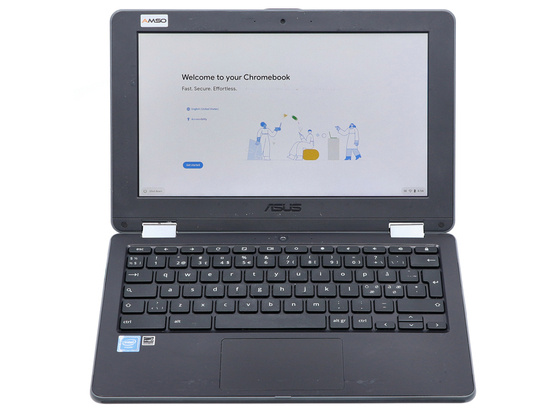Dotykowy Asus Chromebook Flip C213N 2w1 Celeron N3350 4GB 32GB Flash 1366x768 Chrome OS Klasa A- S/N: H6NXCX016526236