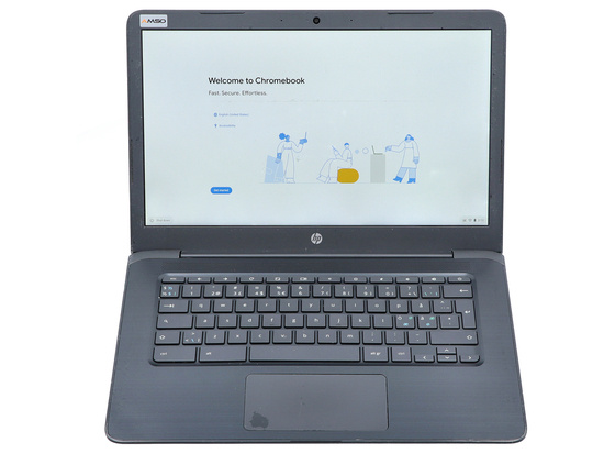 Dotykowy HP Chromebook 14 G5 Intel N3350 14" 4GB 32GB Flash 1920x1080 Chrome OS Klasa B/C S/N: 5CD8286L4M