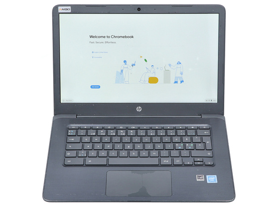 Dotykowy HP Chromebook 14 G5 Intel N3350 14" 4GB 32GB Flash 1920x1080 Chrome OS Klasa B/C S/N: 5CD8286LGQ