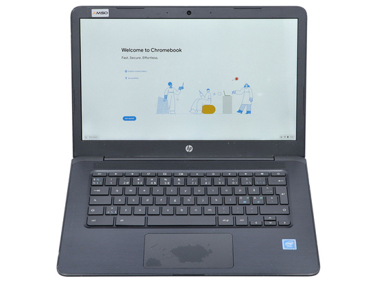 Dotykowy HP Chromebook 14 G5 Intel N3350 14" 4GB 32GB Flash 1920x1080 Chrome OS Klasa B S/N: 5CD8286LHH