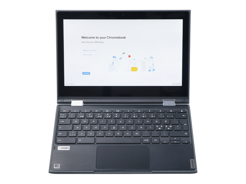 Dotykowy Lenovo Chromebook 300E 2nd 2w1 MediaTek MT8173 4GB 32GB Flash 1366x768 Chrome OS Klasa A- S/N: P2042MW5