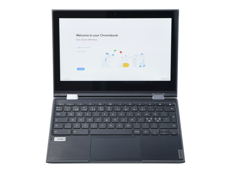 Dotykowy Lenovo Chromebook 300E 2nd 2w1 MediaTek MT8173 4GB 32GB Flash 1366x768 Chrome OS Klasa A S/N: P204V1CD