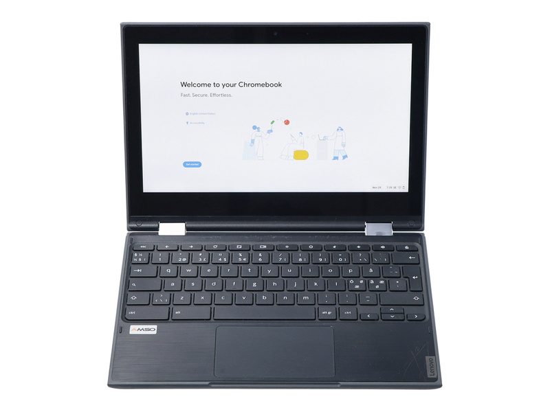 Dotykowy Lenovo Chromebook 300E 2nd 2w1 MediaTek MT8173 4GB 32GB Flash 1366x768 Chrome OS Klasa A- S/N: P204V1WX