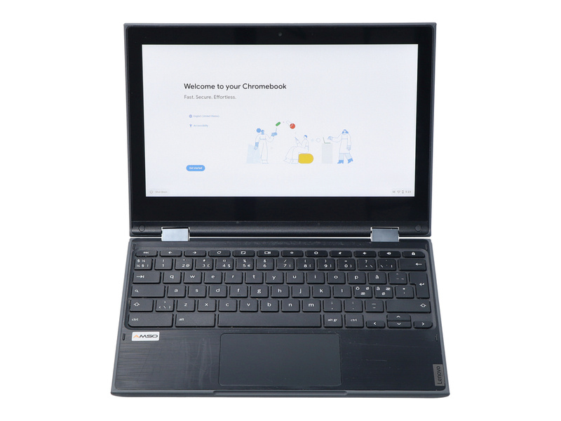 Dotykowy Lenovo Chromebook 300E 2nd 2w1 MediaTek MT8173 4GB 32GB Flash 1366x768 Chrome OS Klasa A S/N: P204V1XJ